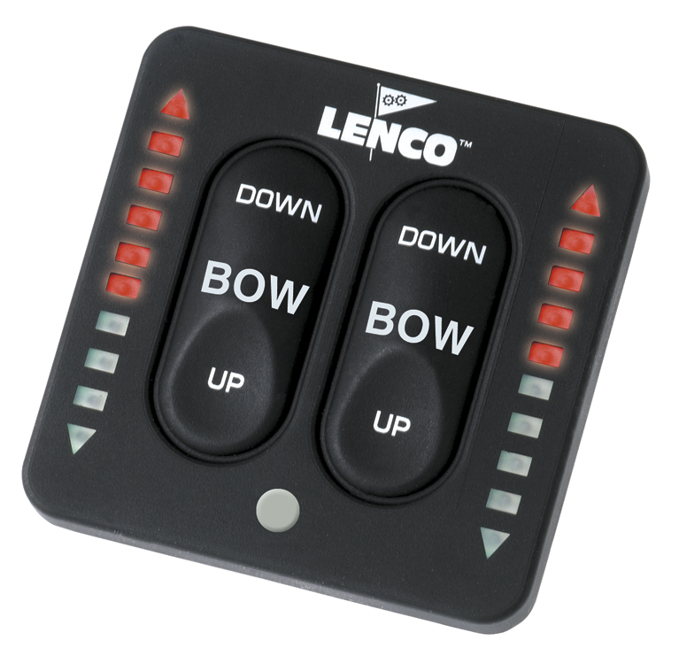 Lenco trim tab switch
